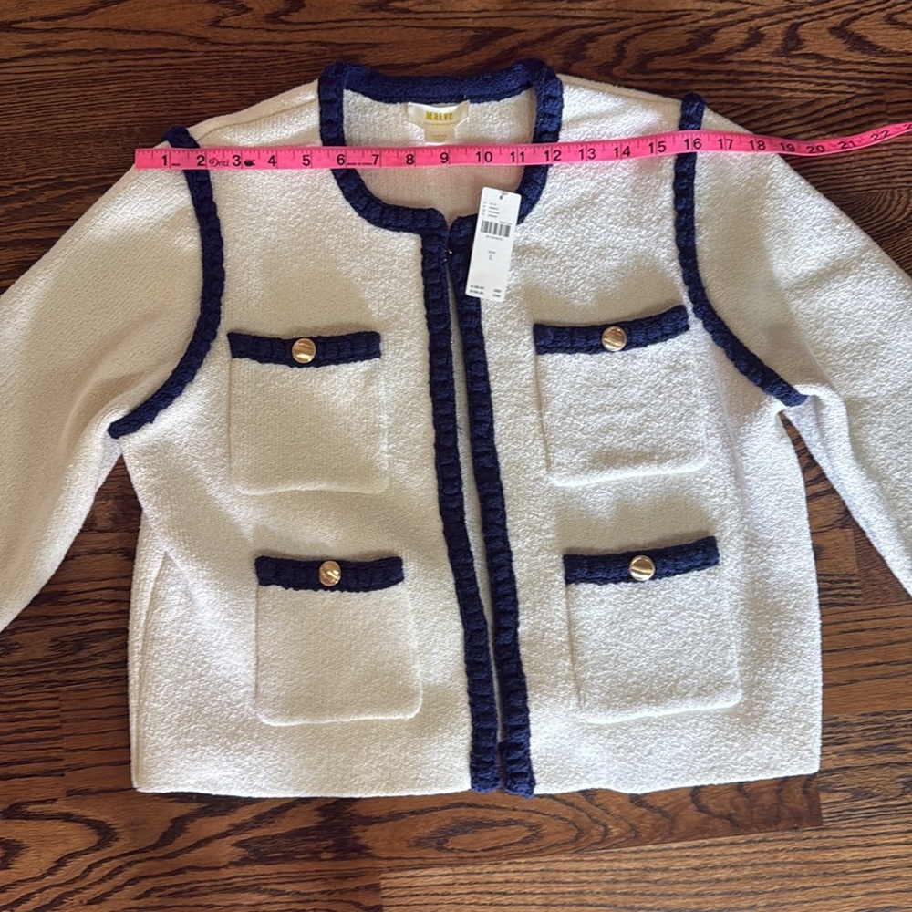 NEW Anthropologie button Blazer by Maeve Large - Picture 10 of 10